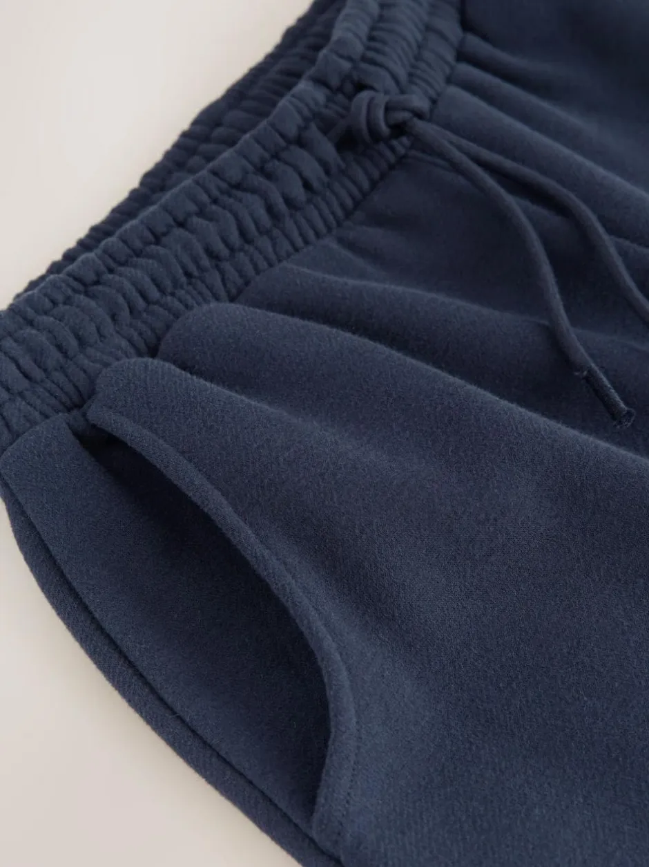 Next Essential Cuffed Jersey Joggers Navy Sale