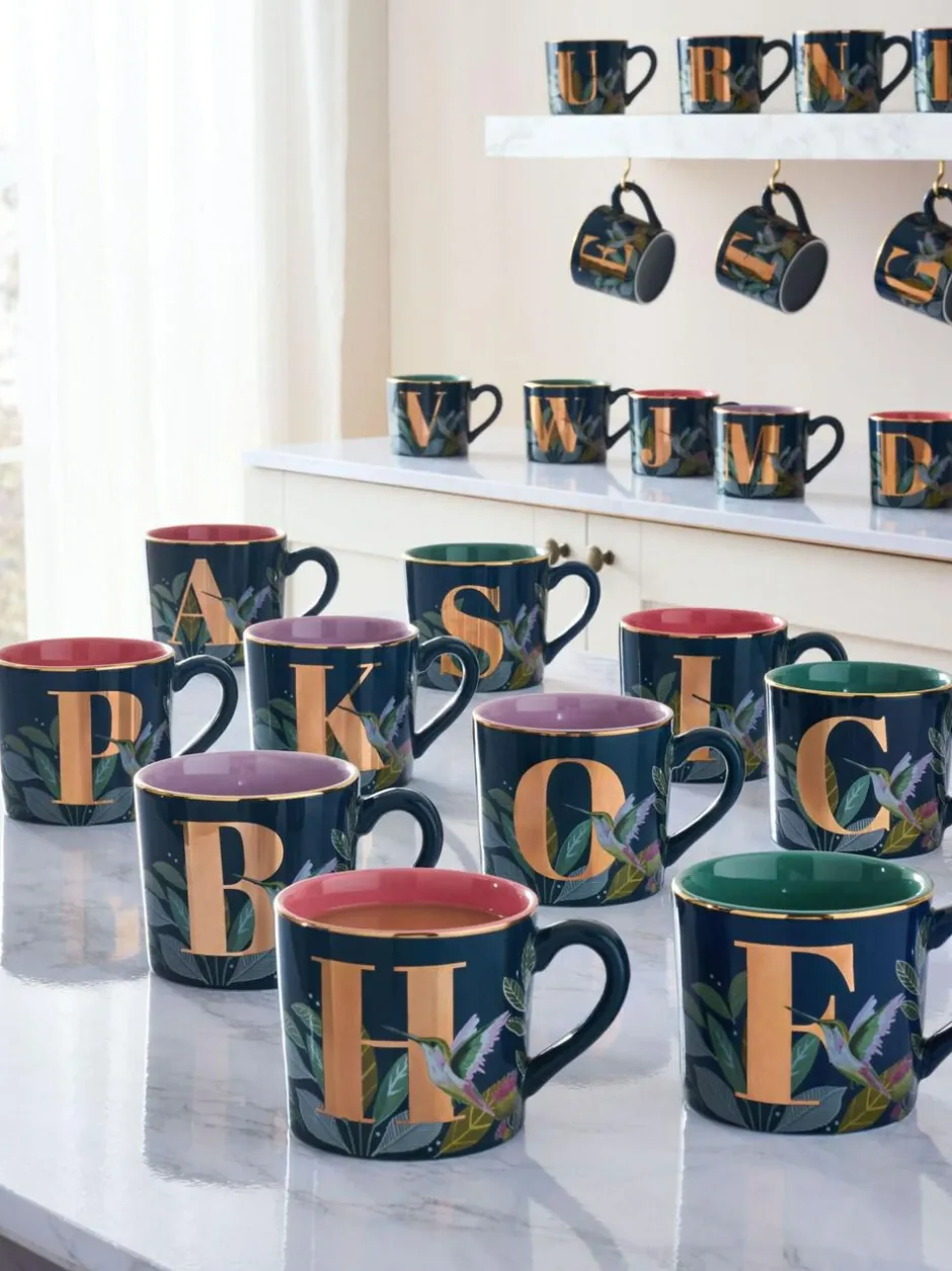 Next Navy Hummingbird Alphabet Mug Online