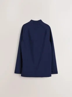 Next Long Sleeve Rash Vest (1.5-16yrs) Navy Outlet