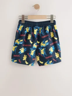Next Navy Pokemon Swim Shorts (3-16yrs)