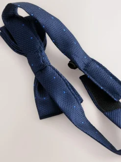Next Navy Polka Dot Bow Tie (3-16yrs) Discount