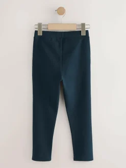 Next Pull-On Cotton Rich Stretch School Trousers (3-16yrs) Navy Outlet
