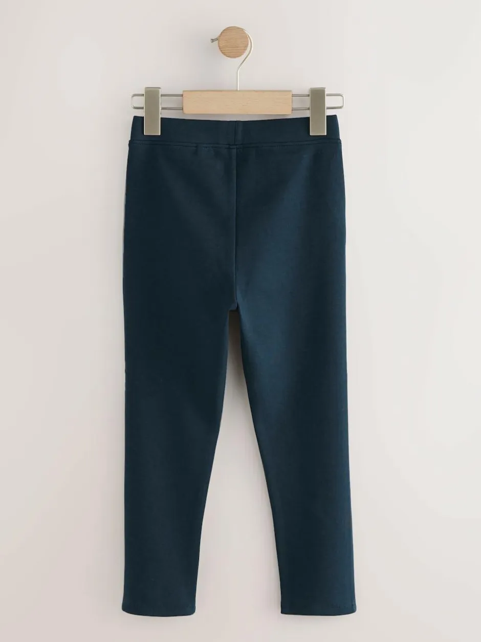 Next Pull-On Cotton Rich Stretch School Trousers (3-16yrs) Navy Outlet