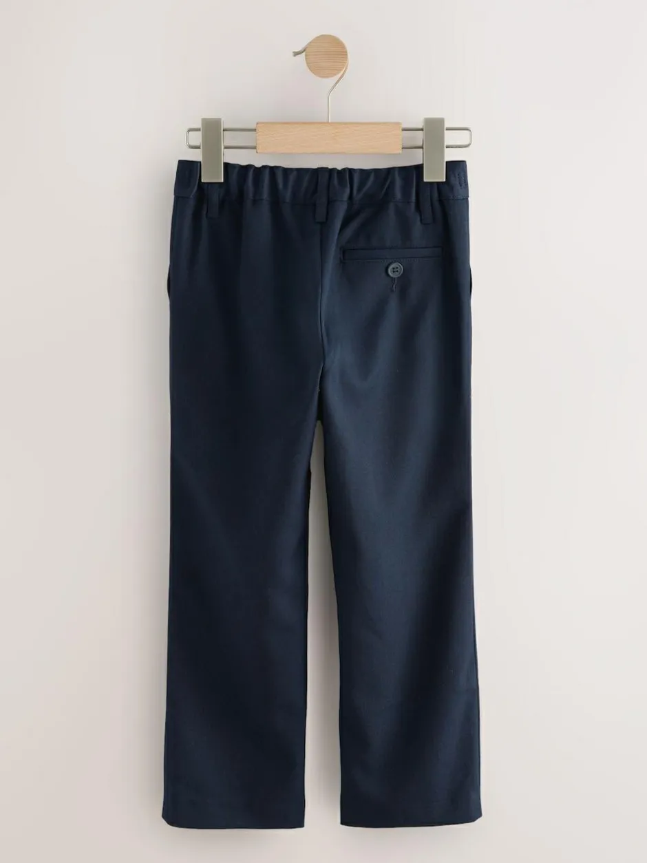 Next Regular Length Standard Waist School Trousers (3-17yrs) Navy New
