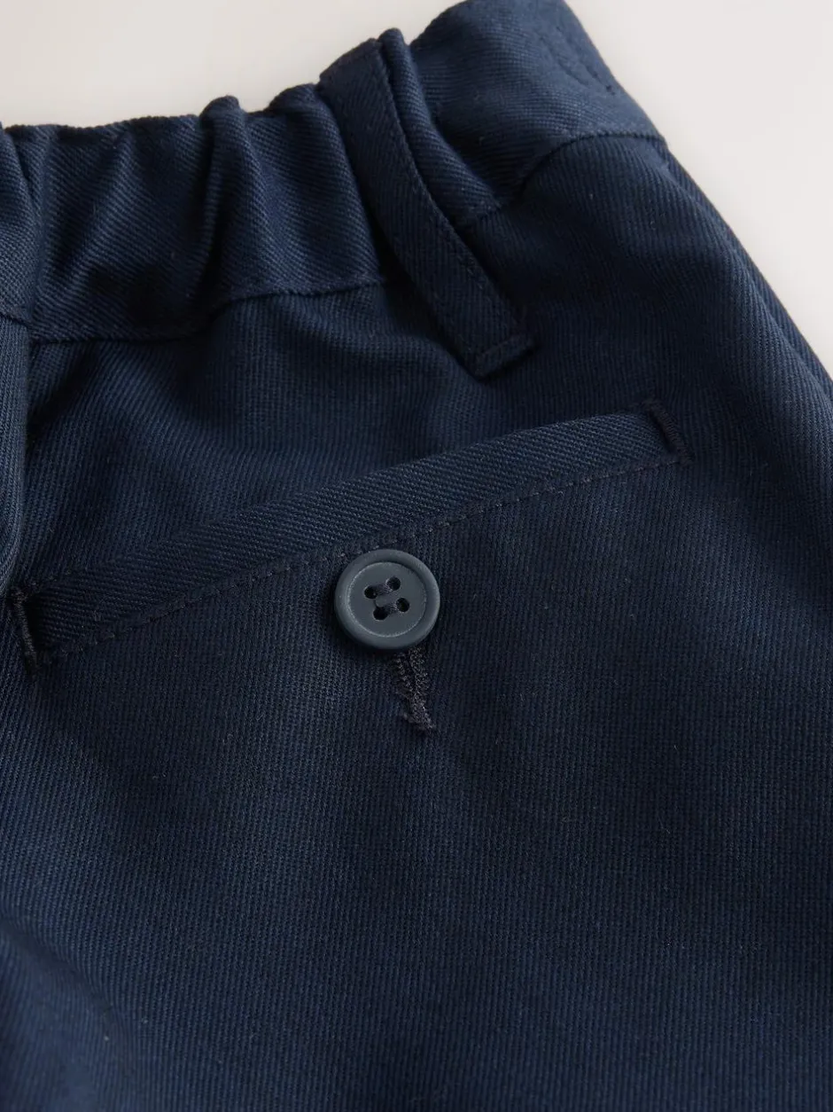 Next Regular Length Standard Waist School Trousers (3-17yrs) Navy New