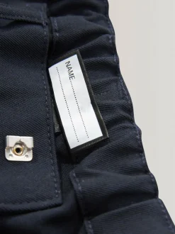 Next Regular Waist School Pleat Front Trousers (3-17yrs) Navy Clearance