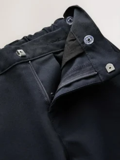 Next Regular Waist School Formal Stretch Skinny Trousers (3-17yrs) Navy