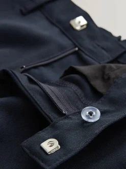 Next Regular Waist School Formal Trousers (3-17yrs) Navy Discount