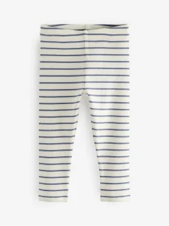 Next Ribbed Leggings 5 Pack (3mths-7yrs) Navy Hot