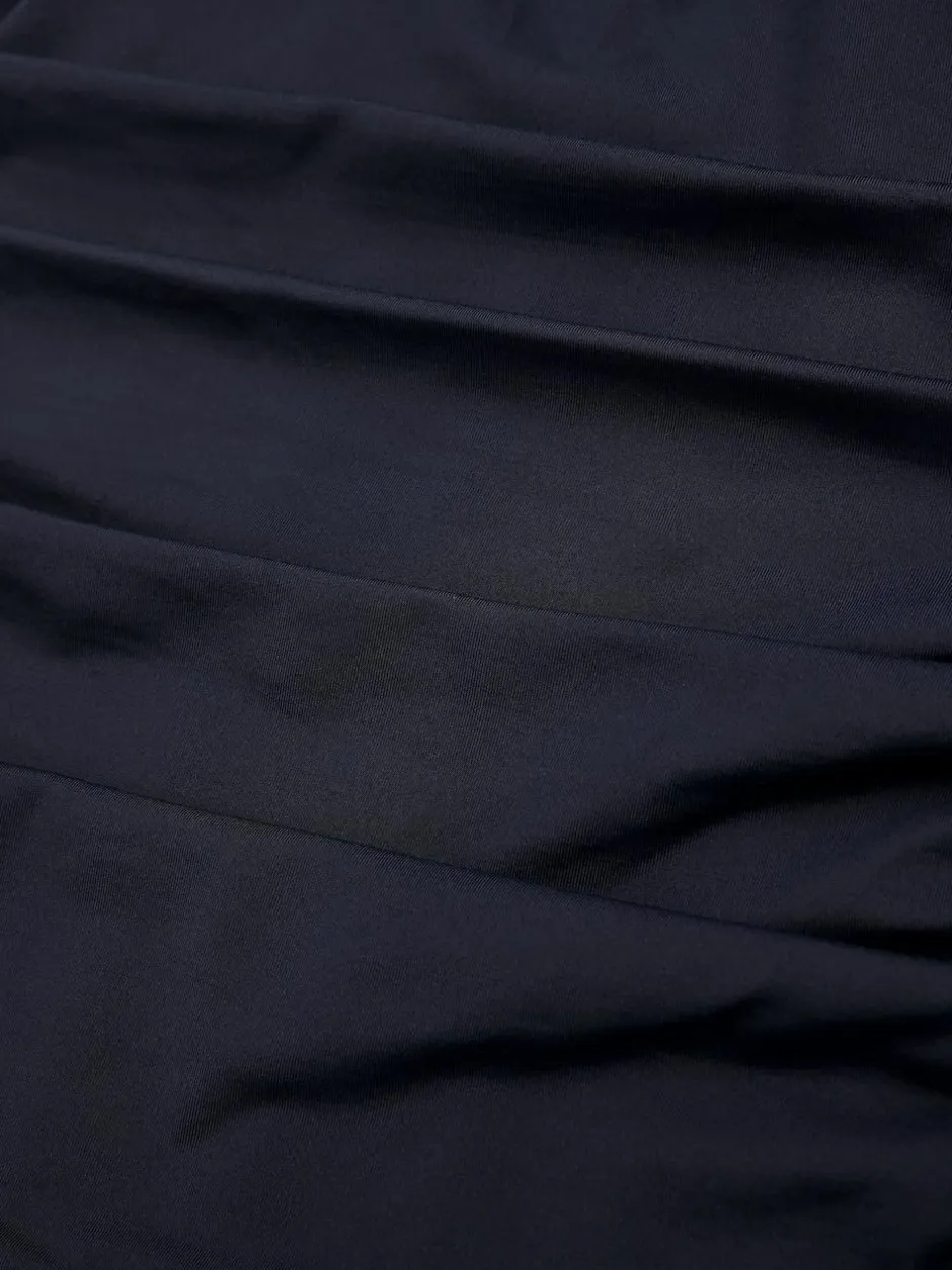 Next Shaping Tummy Control Swimsuit Navy Discount