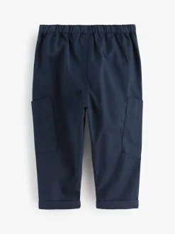 Next Side Pocket Pull On Trousers (3mths-7yrs) Navy Outlet