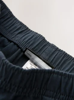 Next Single Flat Front School Shorts (3-14yrs) Navy Hot