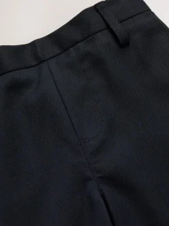 Next Single Flat Front School Shorts (3-14yrs) Navy Online
