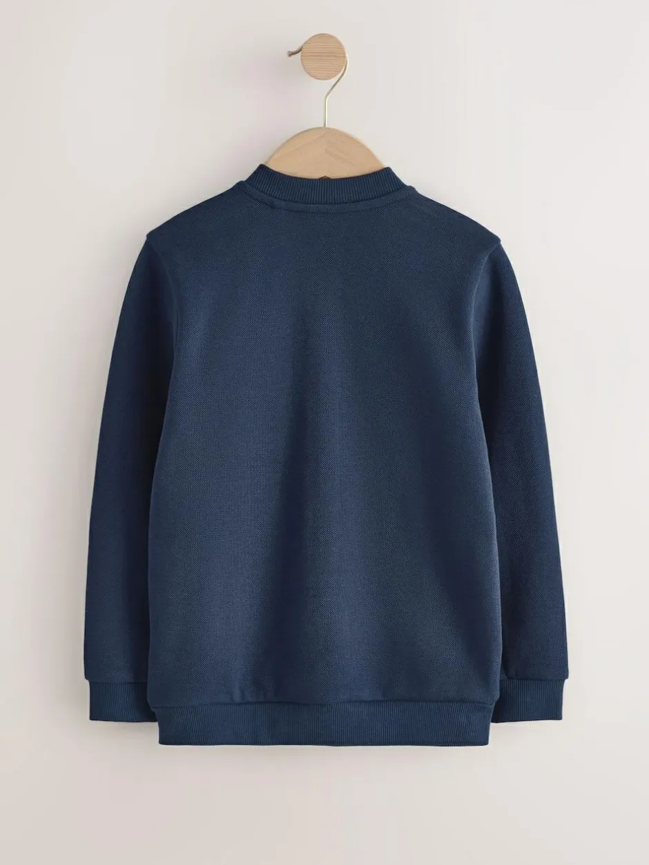 Next Smart Bomber Jacket (3-16yrs) Navy New