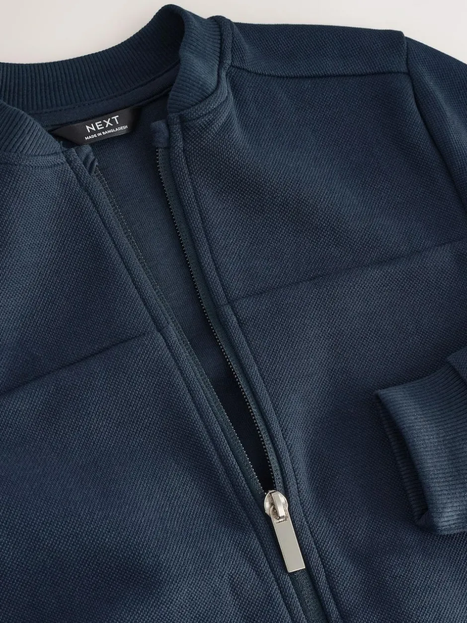Next Smart Bomber Jacket (3-16yrs) Navy New