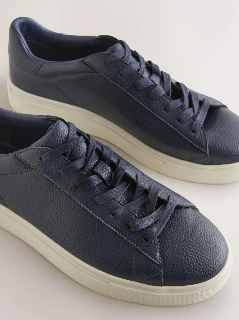 Next Smart Casual Longline Trainers Navy New