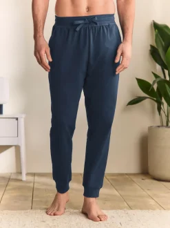 Next Cuffed Loopback Soft Touch Cuffed Joggers NavyBlue New