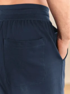 Next Cuffed Loopback Soft Touch Cuffed Joggers NavyBlue New