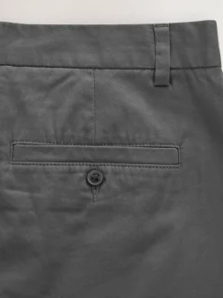 Next Slim Fit Stretch Chino Shorts 2 Pack Navy/Charcoal Online