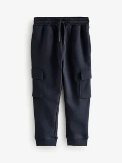 Next Slim Fit Cargo Joggers 2 Pack (3-16yrs) Navy/Grey Hot