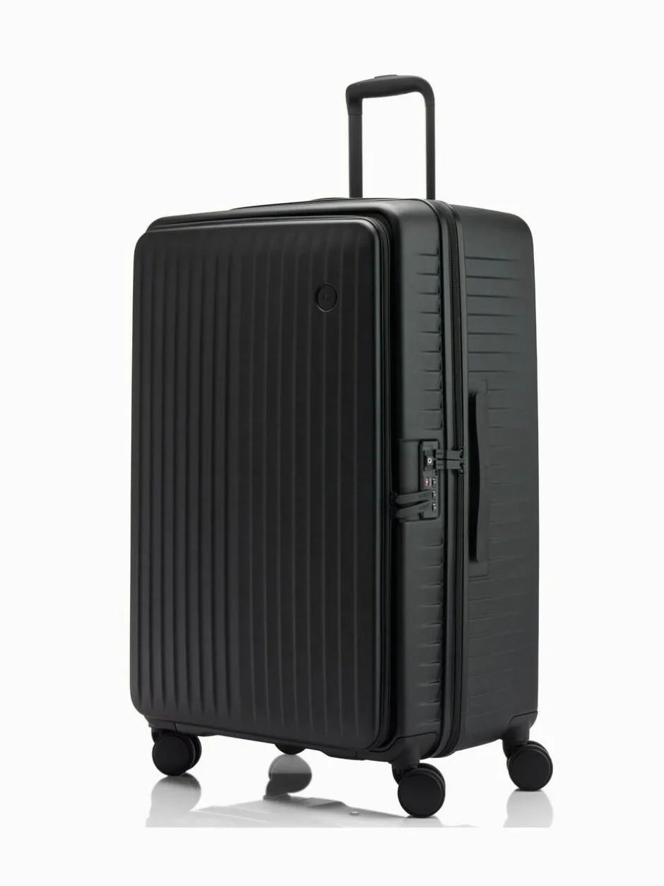 Nere Venture DUAL OPEN 75CM Suitcase Black Outlet