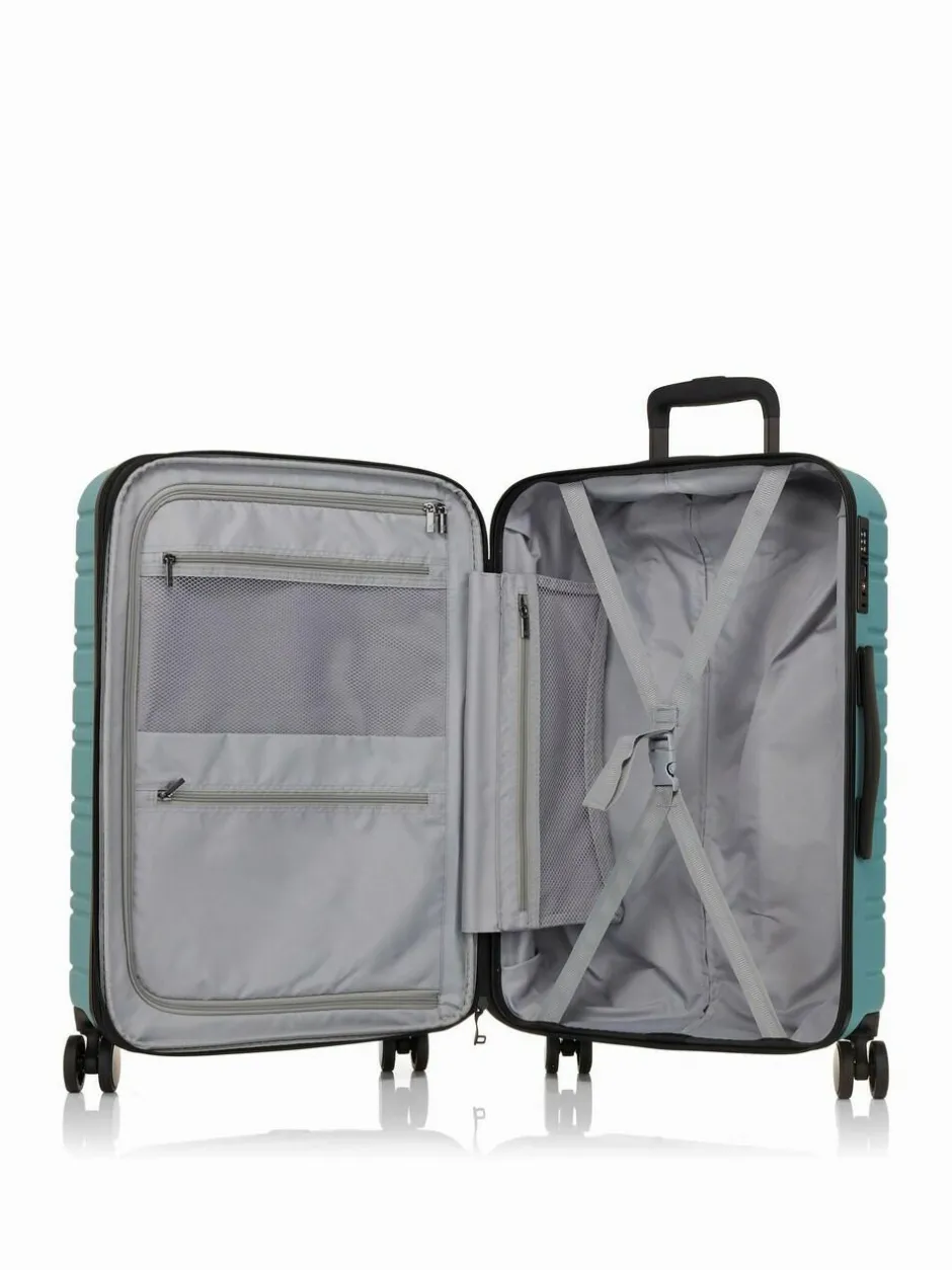 Nere STORI 65CM Medium Suitcase Blue Clearance