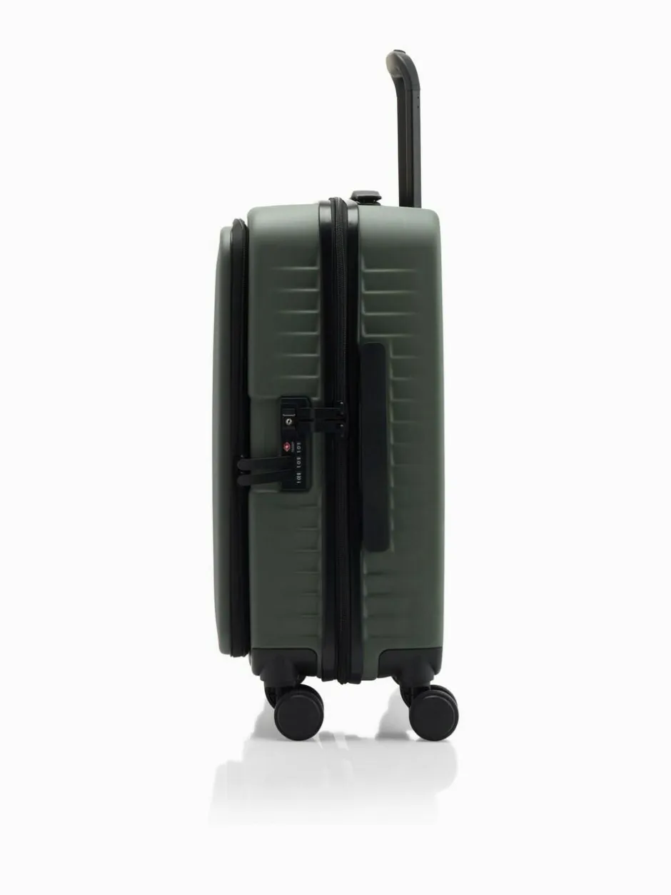 Nere Venture DUAL OPEN 55CM Suitcase Green Best
