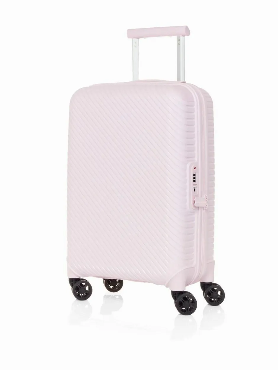 Nere BONDI 56CM Expandable Suitcase Pink