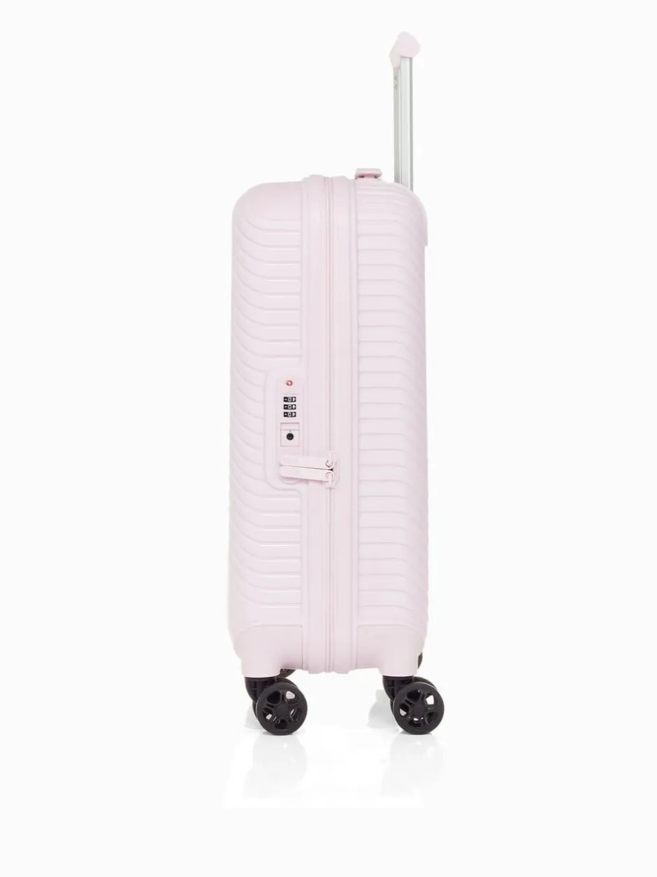Nere BONDI 56CM Expandable Suitcase Pink