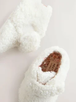 Next Baby Cosy Touch Fasten Boots (0-18mths) Neutral Online
