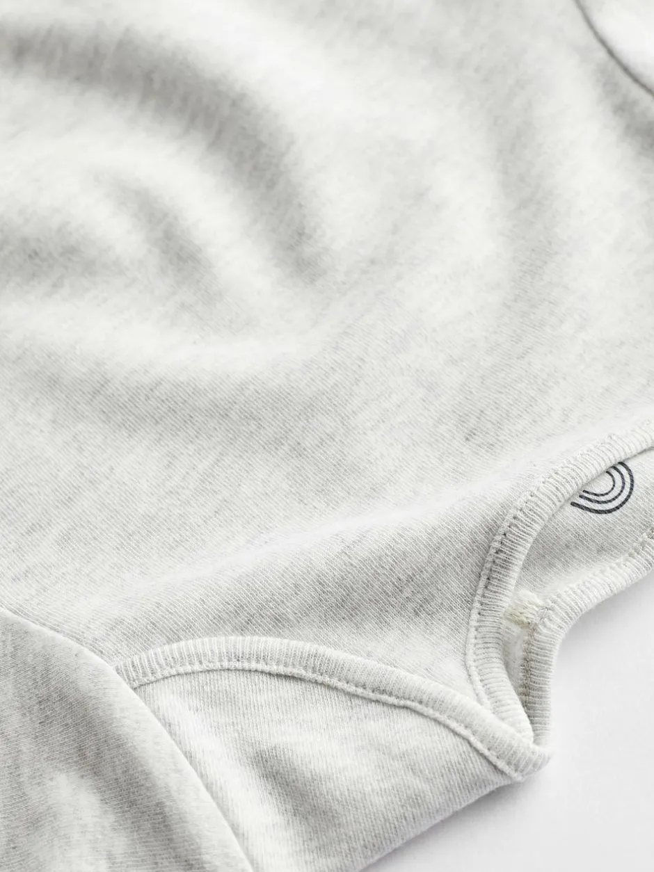 Next Neutral Baby Essential Long Sleeve Bodysuits 5 Pack Hot