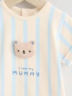 Next Baby Jersey Romper Neutral Hot
