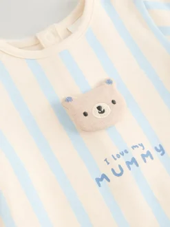 Next Baby Jersey Romper Neutral Hot