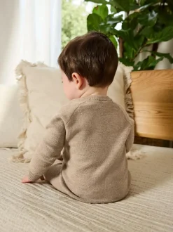 Next Baby Knitted Jumper and Leggings Set (0mths-2yrs) Neutral