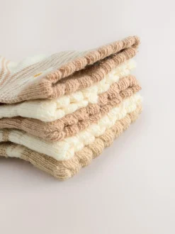 Next Neutral Baby Socks 5 Pack (0mths-2yrs) Outlet