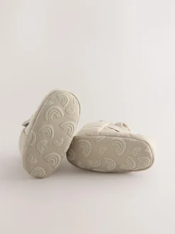 Next Baby Touch Fastening Snow Boots (0-2mths) Neutral Hot