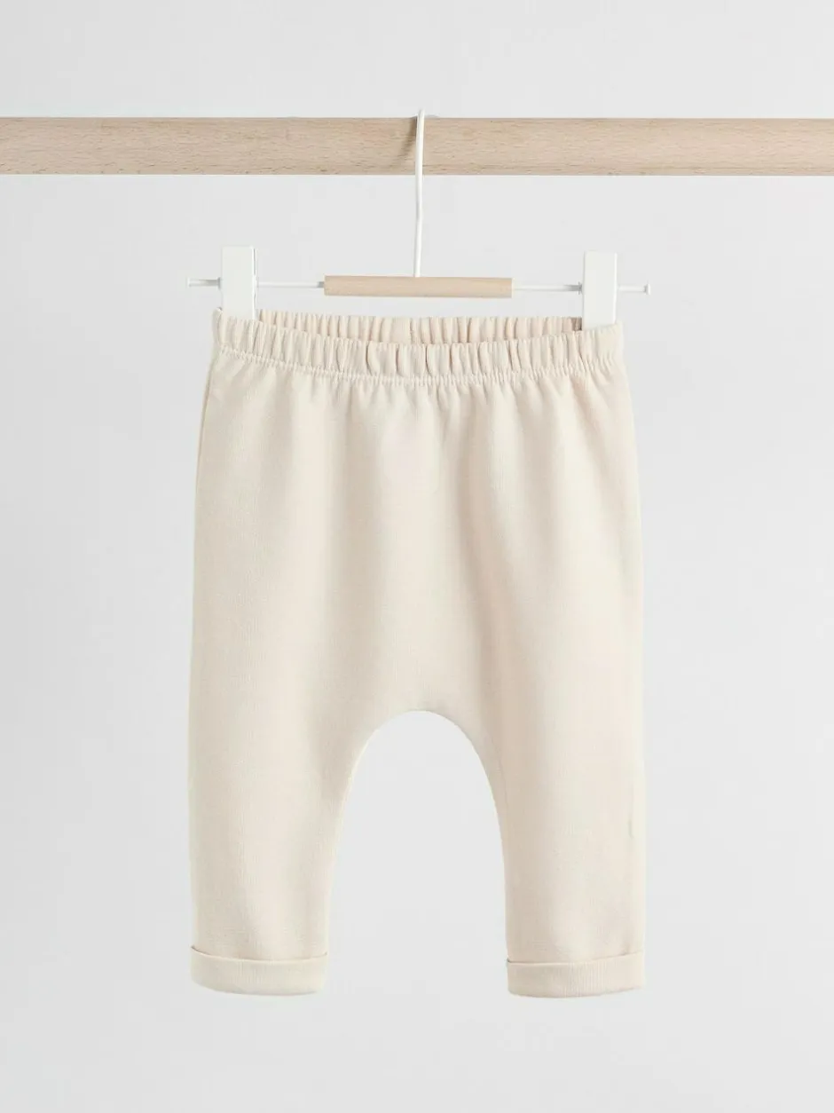 Next Neutral Bear Baby 100% Cotton Leggings 2 Pack (0mths-2yrs)