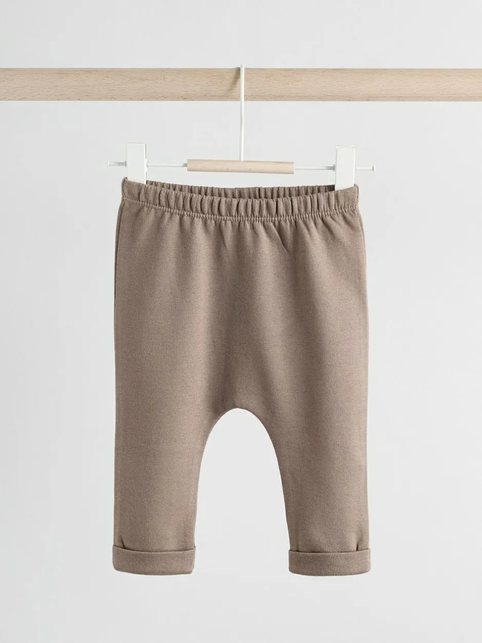 Next Neutral Bear Baby 100% Cotton Leggings 2 Pack (0mths-2yrs)