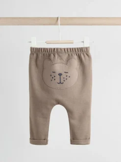 Next Neutral Bear Baby 100% Cotton Leggings 2 Pack (0mths-2yrs)