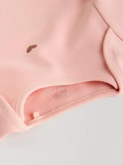 Next Long Sleeve Baby Bodysuits 5 Pack Neutral Bear New