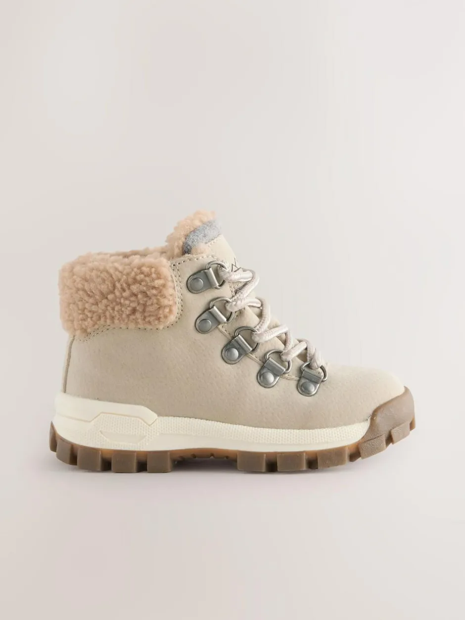 Next Thermal Thinsulate™ Lined Hiker Boots Neutral Borg Best