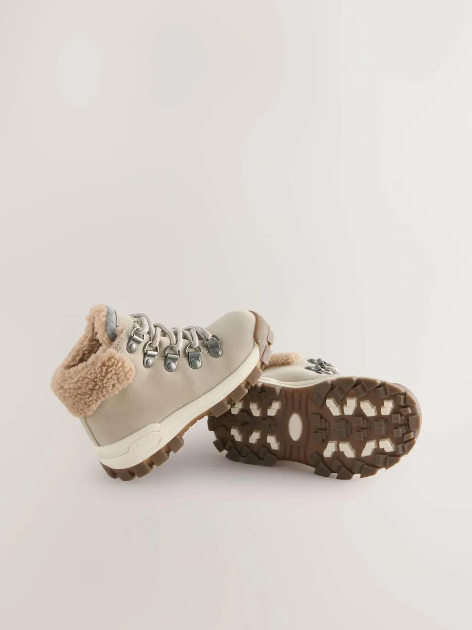 Next Thermal Thinsulate™ Lined Hiker Boots Neutral Borg Best