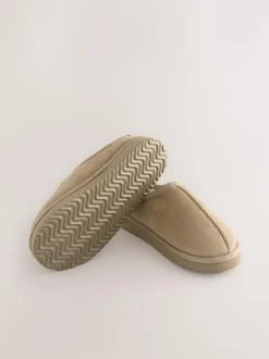 Next Neutral Cosy Mule Slippers Outlet