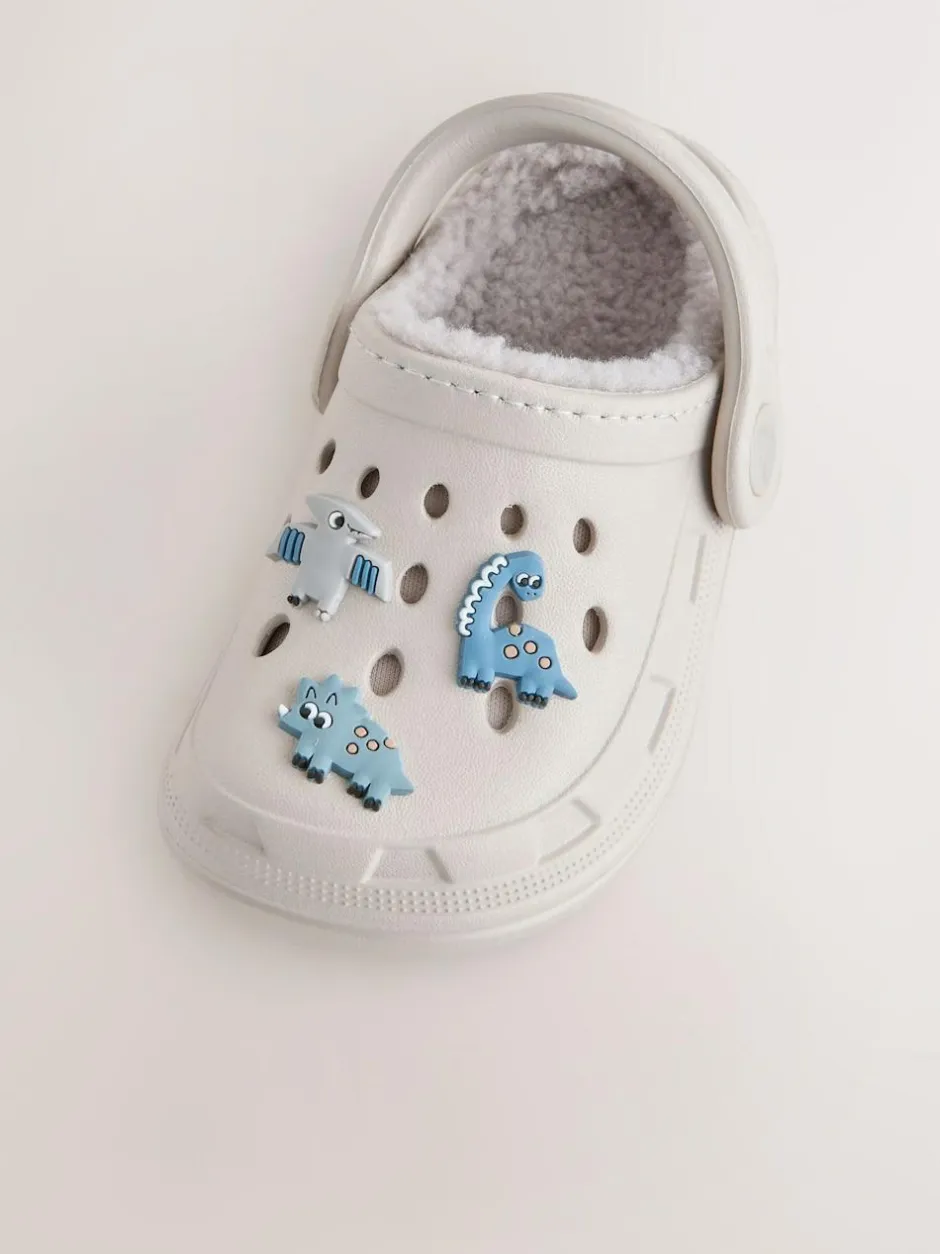 Next Slipper Clogs Neutral Dinosaur