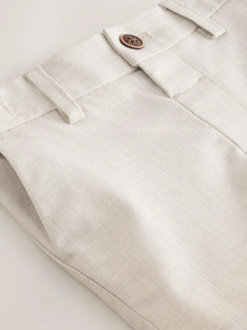 Next Neutral Formal Shorts (3mths-7yrs)