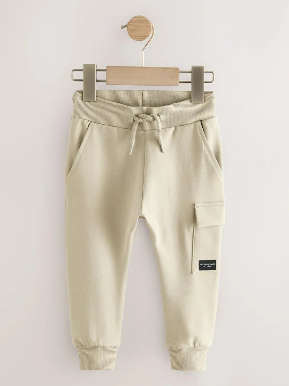 Next Neutral Skinny Utility Joggers (3mths-7yrs) Hot