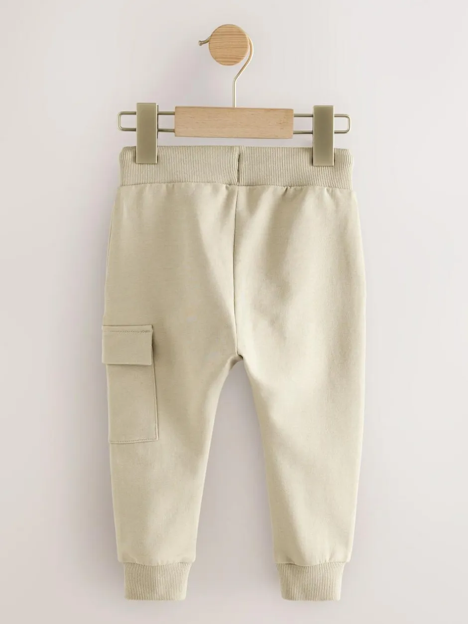 Next Neutral Skinny Utility Joggers (3mths-7yrs) Hot