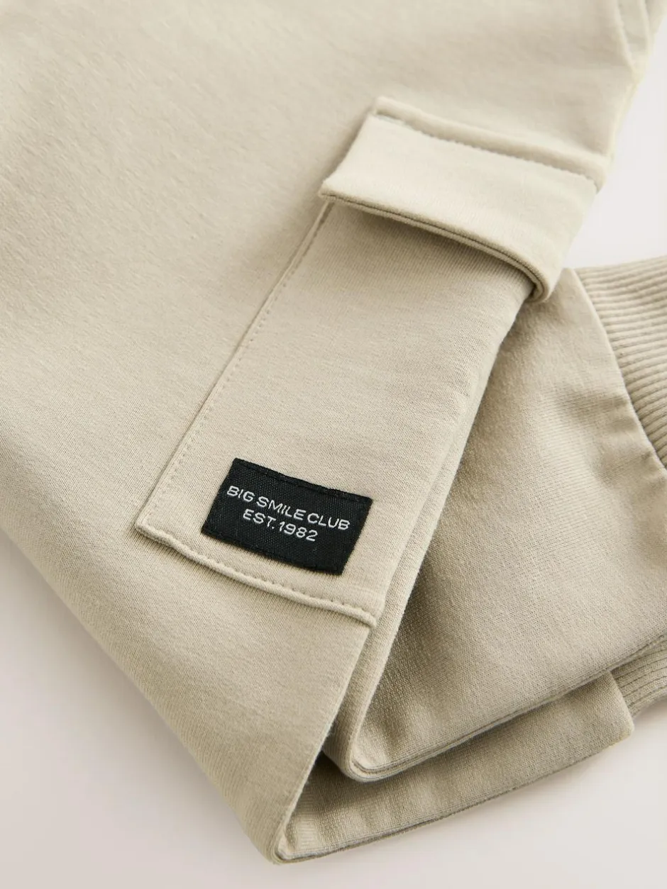 Next Neutral Skinny Utility Joggers (3mths-7yrs) Hot