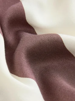 Next Button Through Pyjamas Neutral Stripe Hot