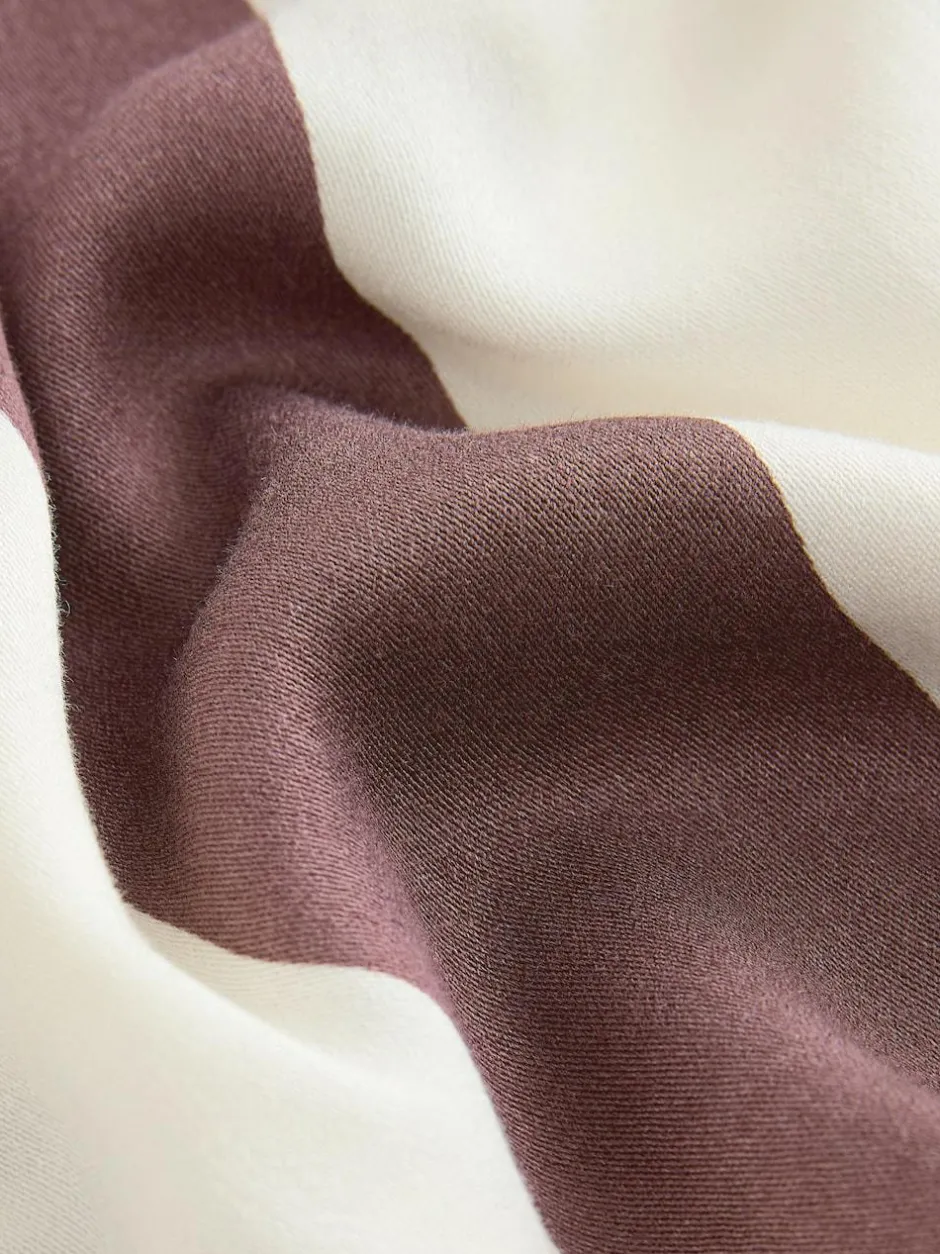 Next Button Through Pyjamas Neutral Stripe Hot